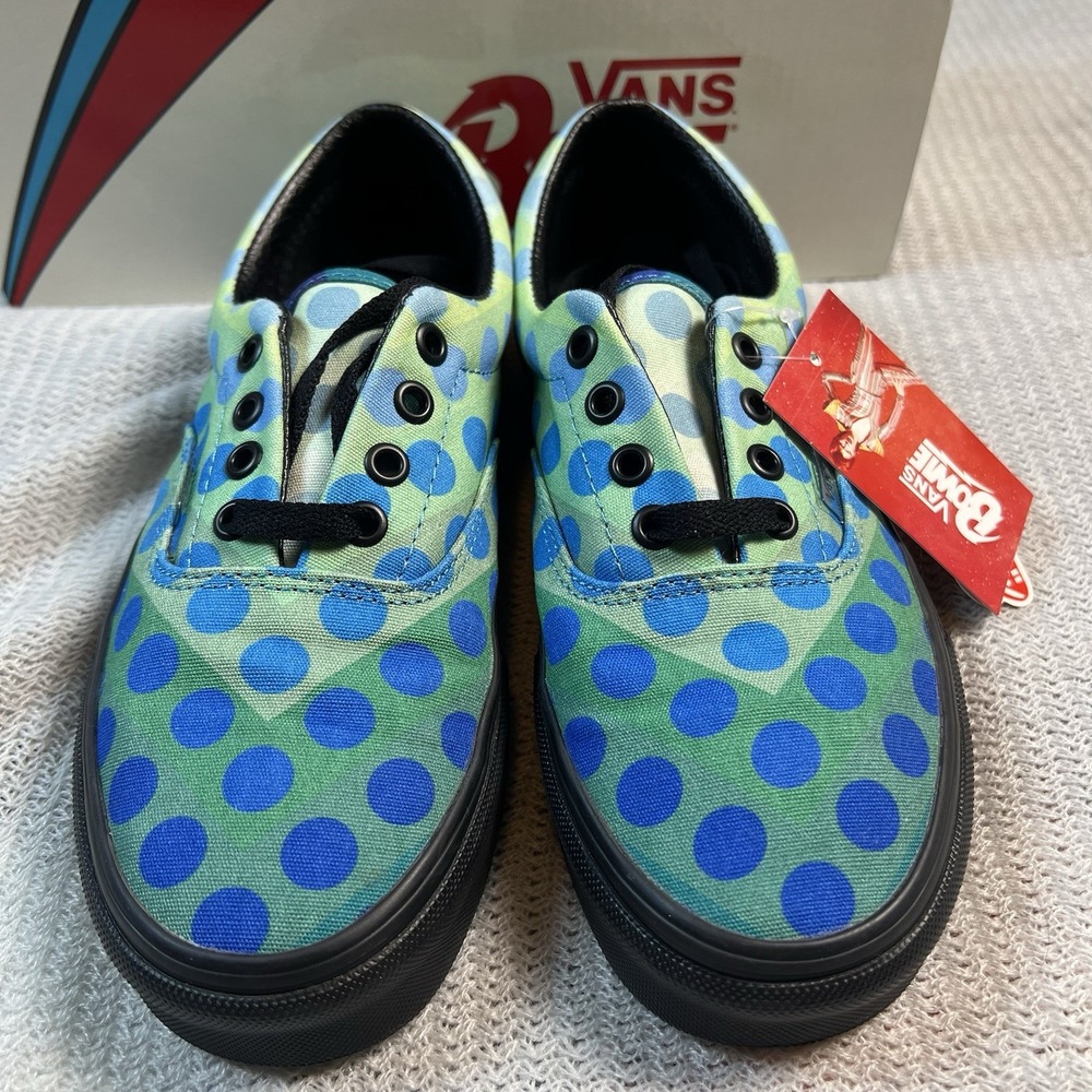 Vans Era x David Bowie Space Oddity Polka Dot Skate Shoes Women 7.5 Mens 6 BNWT - Picture 6 of 16